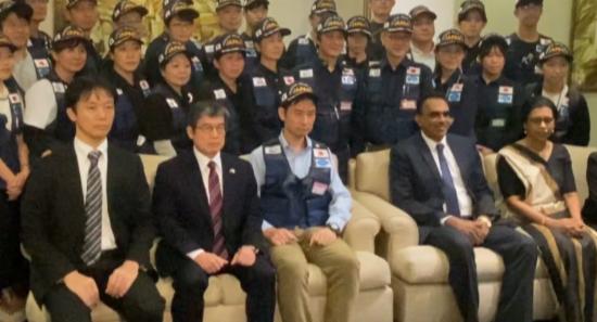 Japanese Disaster Relief Medical Team in Sri Lanka